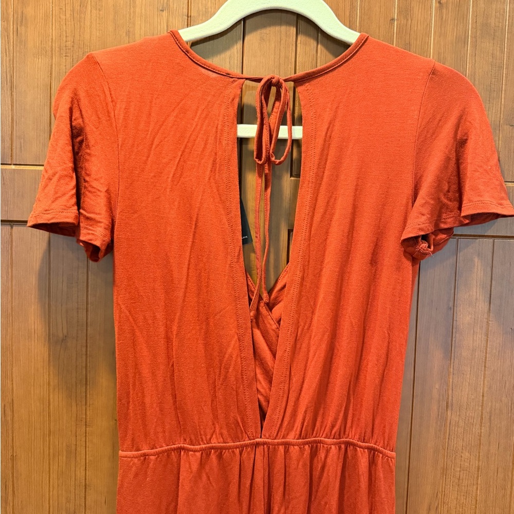 Lulu's Red Jumpsuit - Picture 8 of 12